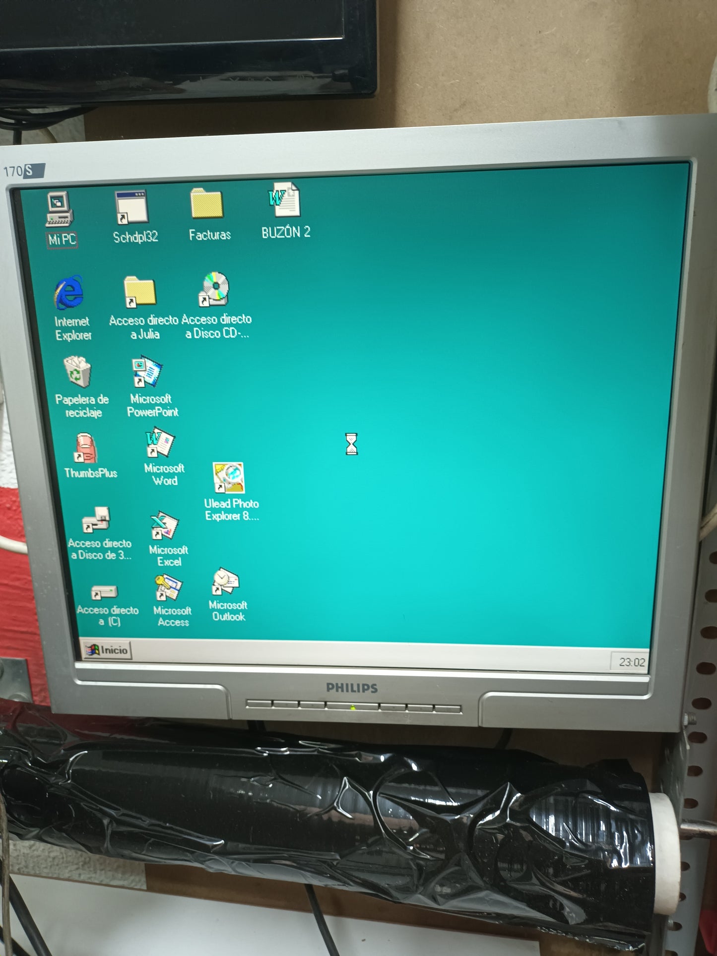 n-9, pc retro PENTIUM S, CPU AT 133MHZ