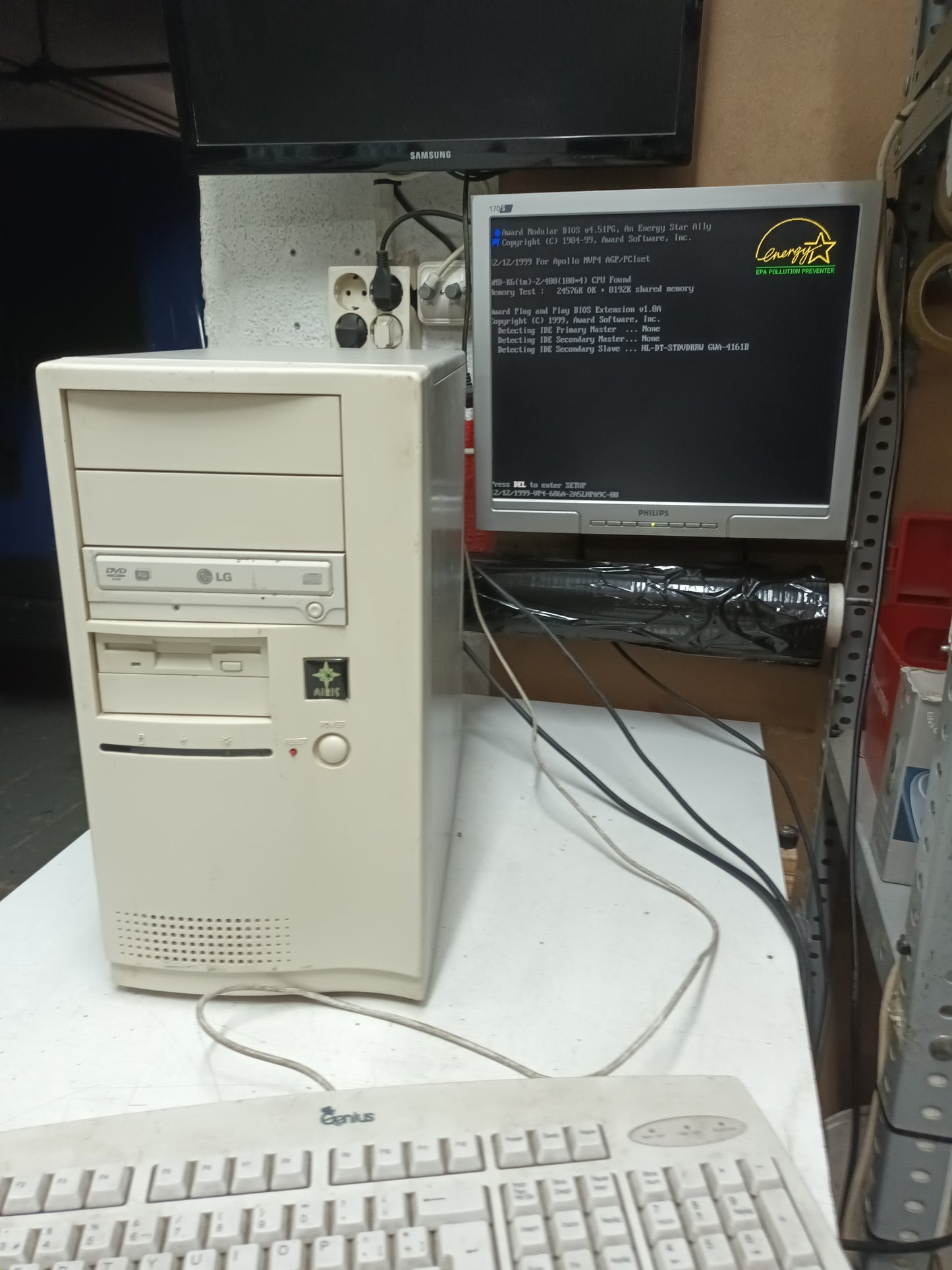 n-10, pc retro AMD K6-2/400,