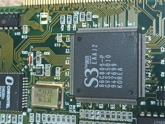 GRAFICA VGA SVGA, Vesa S VLB, TBA, S3 86C805-p, 1