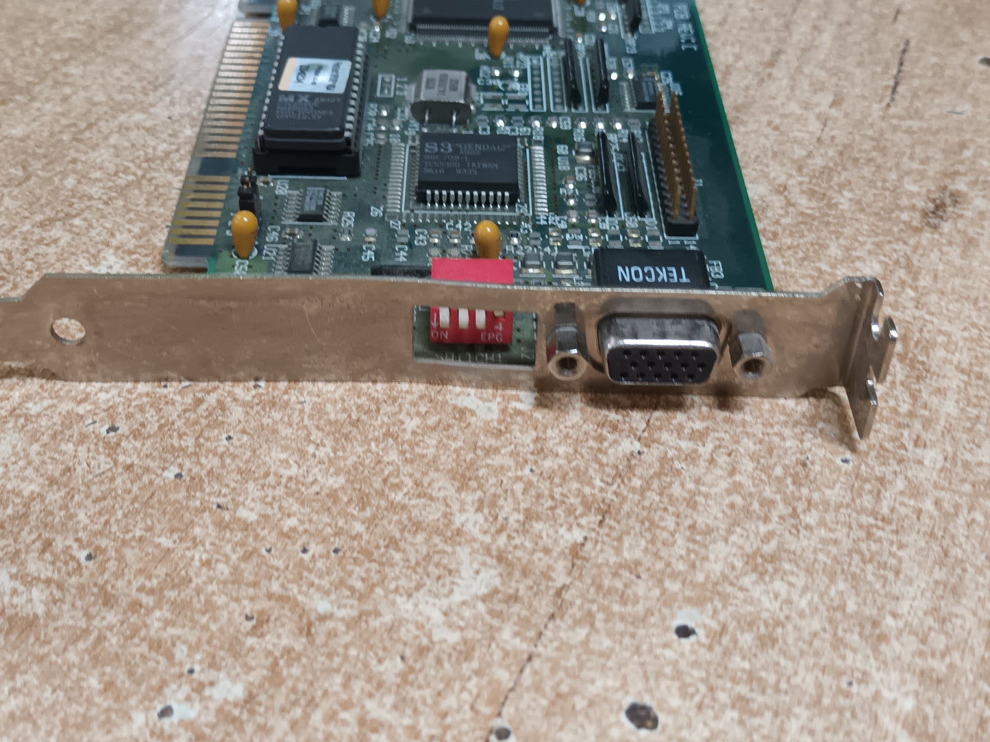 TARJETA GRAFICA VGA VESA "S3 86C805-P, ISA