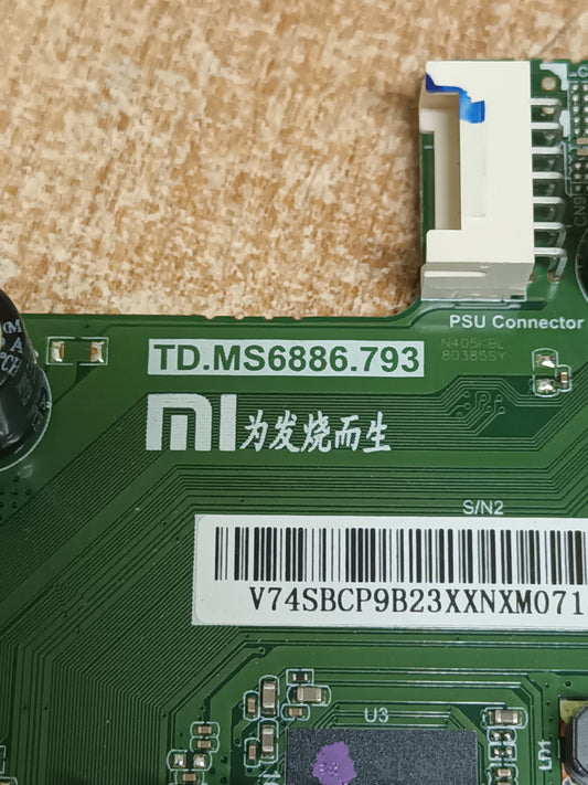 TD.MS6886.793, DE TV XIAOMI L43M5-5ASP, (ref-195)