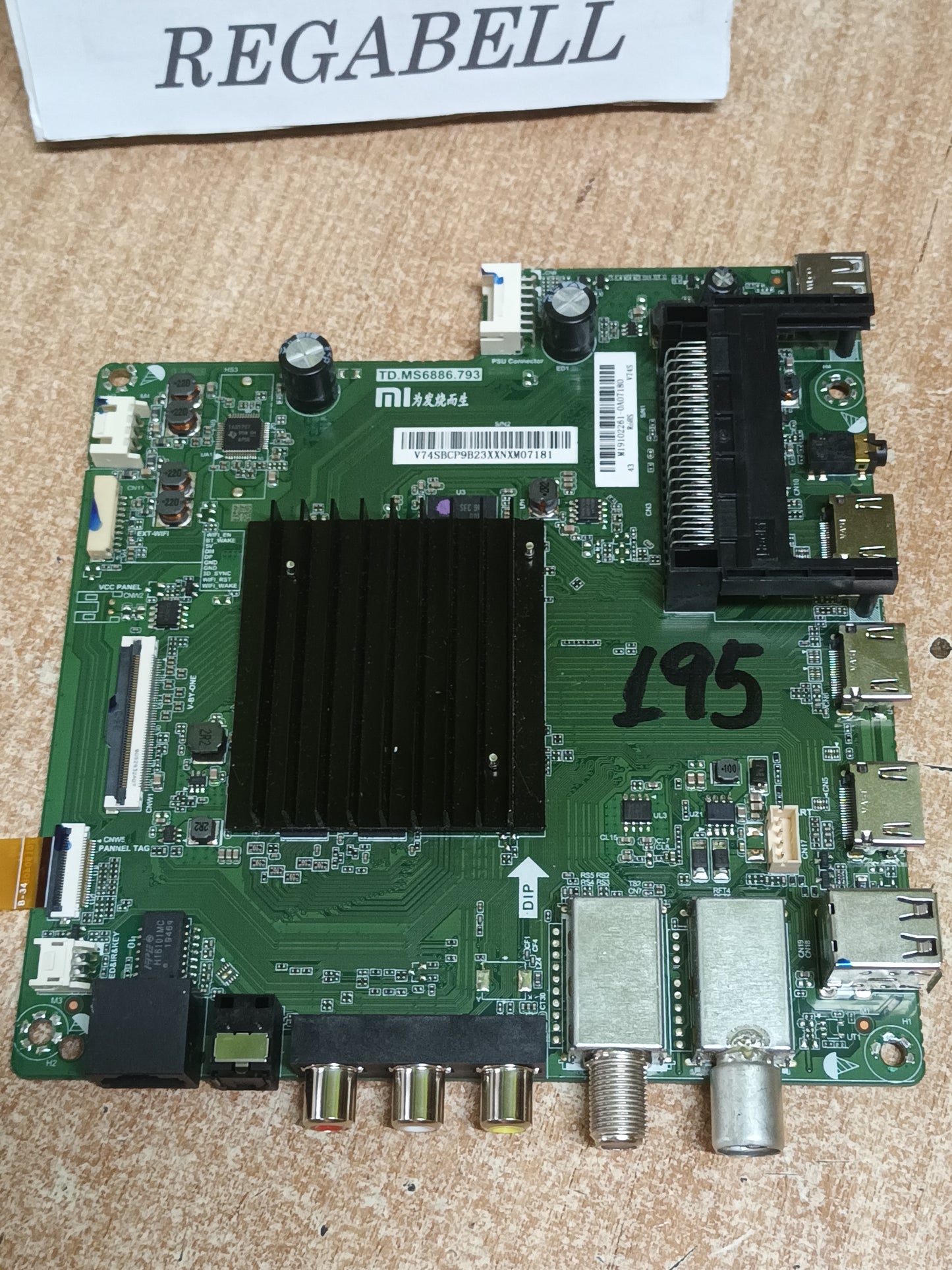TD.MS6886.793, DE TV XIAOMI L43M5-5ASP, (ref-195)