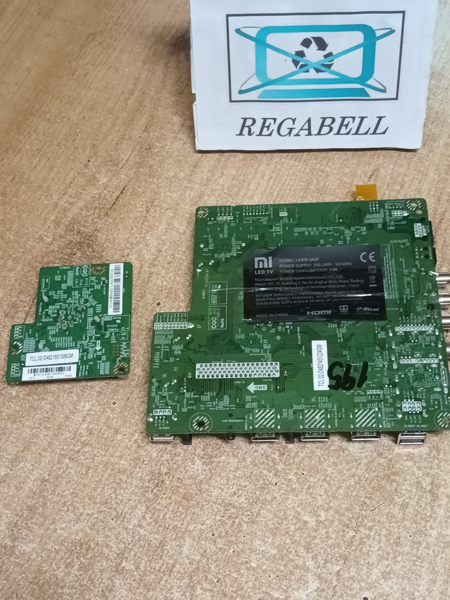 TD.MS6886.793, DE TV XIAOMI L43M5-5ASP, (ref-195)