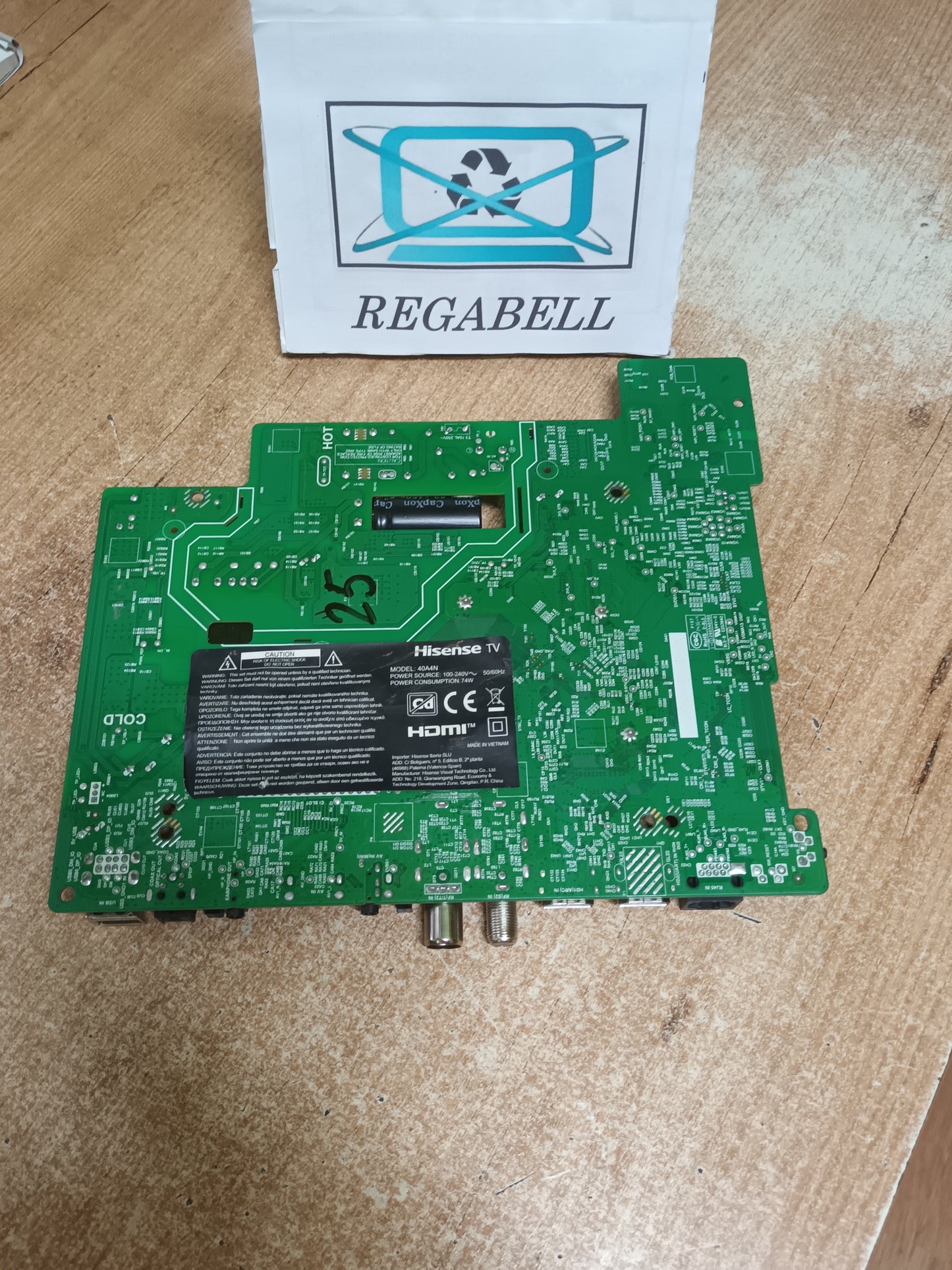 TPD.NT72690T.PB702 (T), DE HISENSE 40A4N, (ref.25)