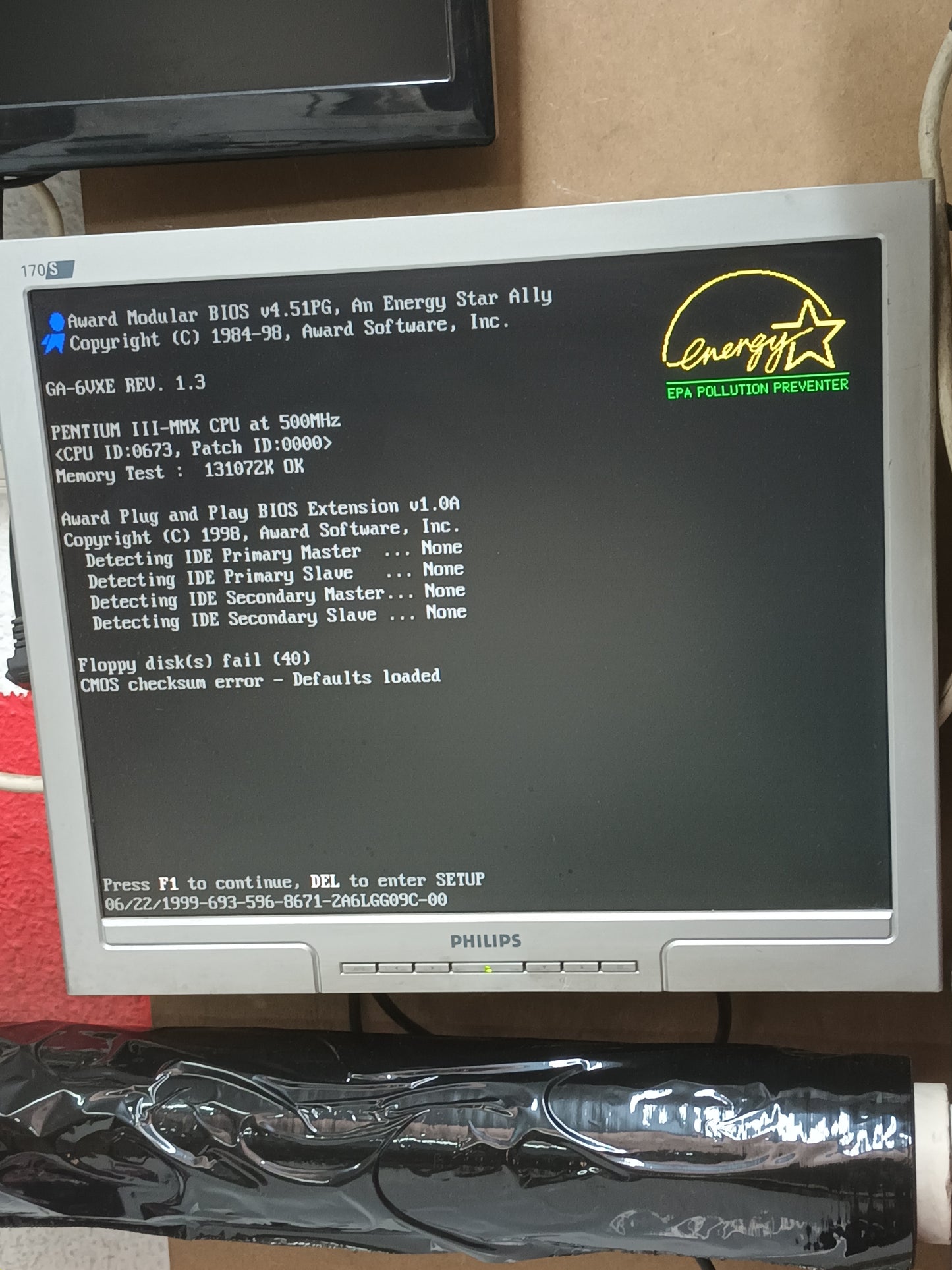 Placa base GA-6VXE Pentium MMX