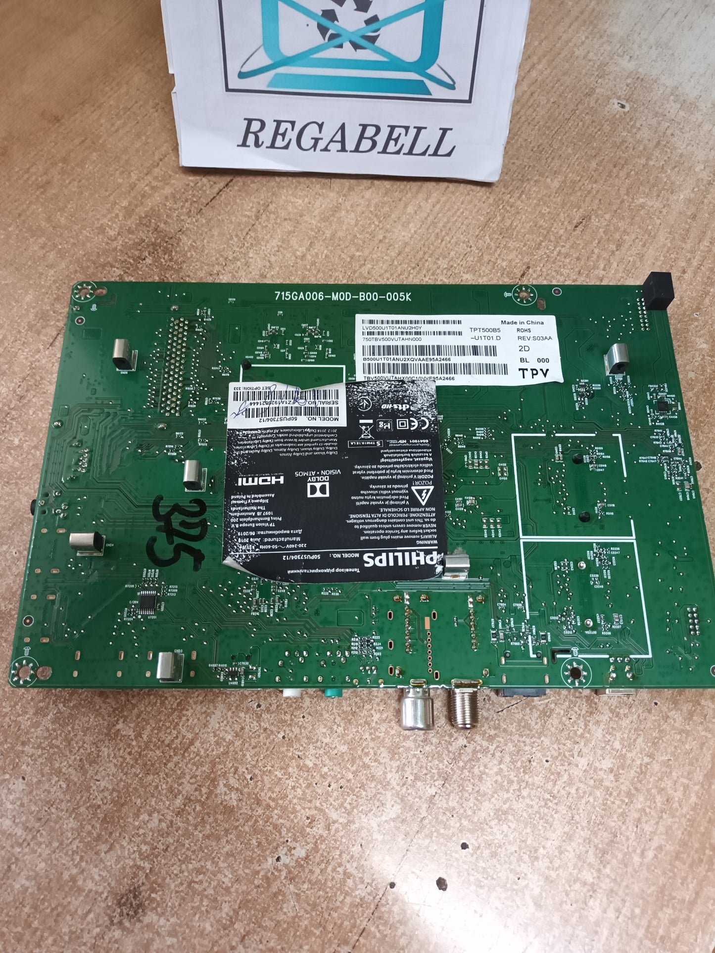 715GA006-M0D-B00-005K, DE TV PHILIPS 50PUS7304/12