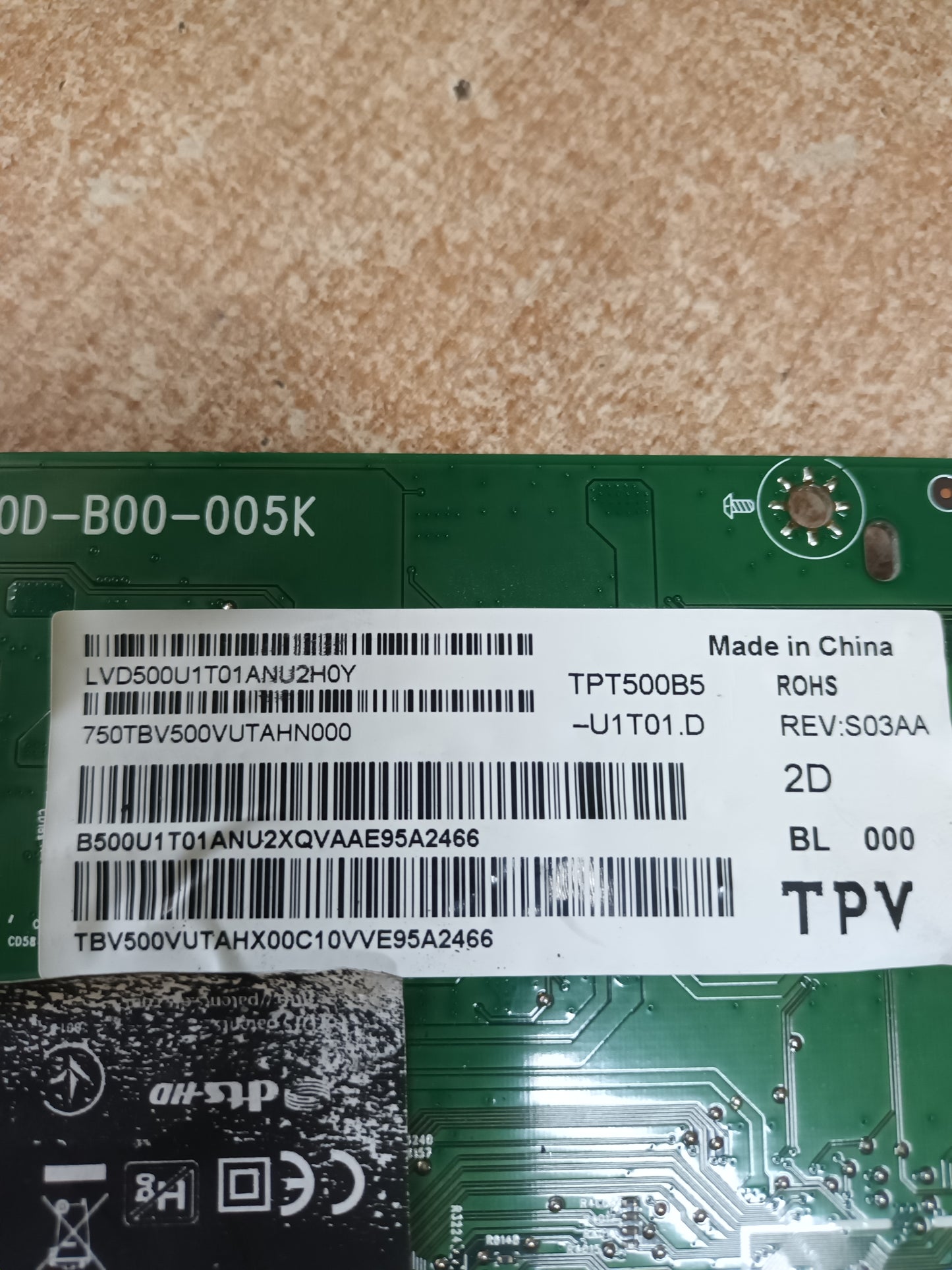 715GA006-M0D-B00-005K, DE TV PHILIPS 50PUS7304/12
