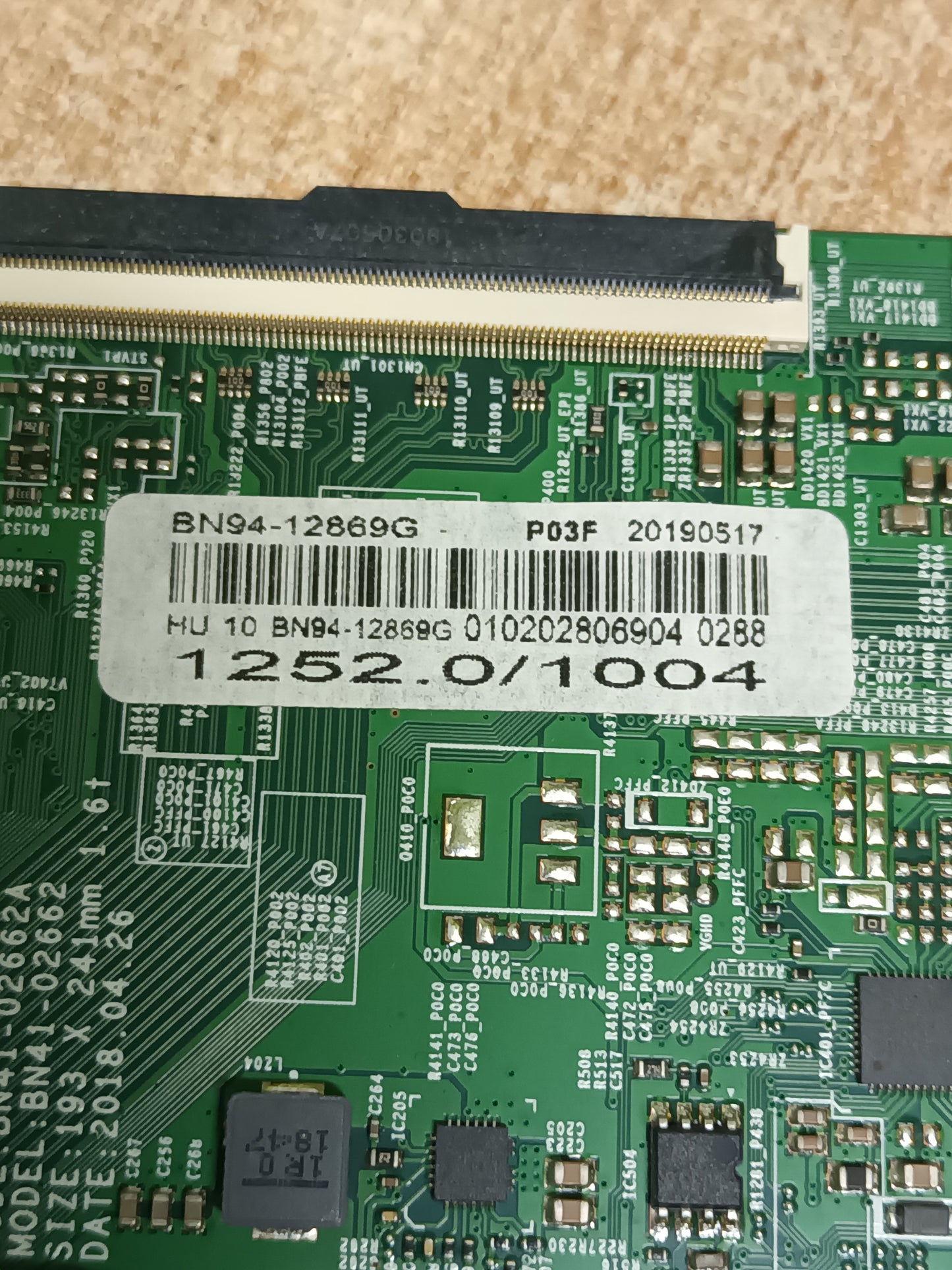 BN94-12869G, DE TV SAMSUNG UE55NU7026K, (ref-288)