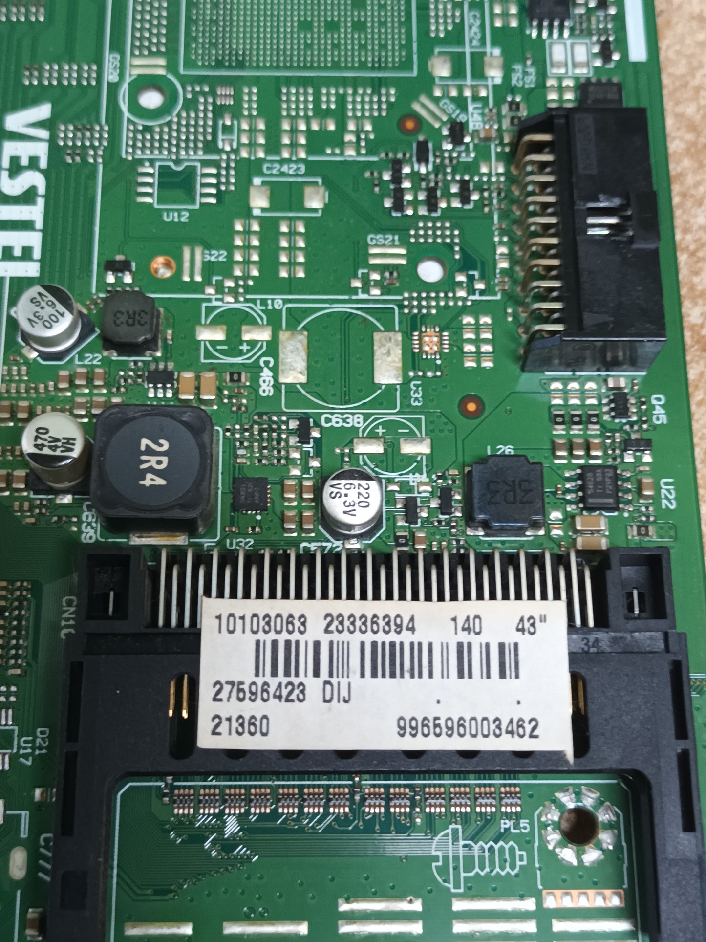 17MB120, DE TV PHILIPS 43PUS6031/12, (ref-384)