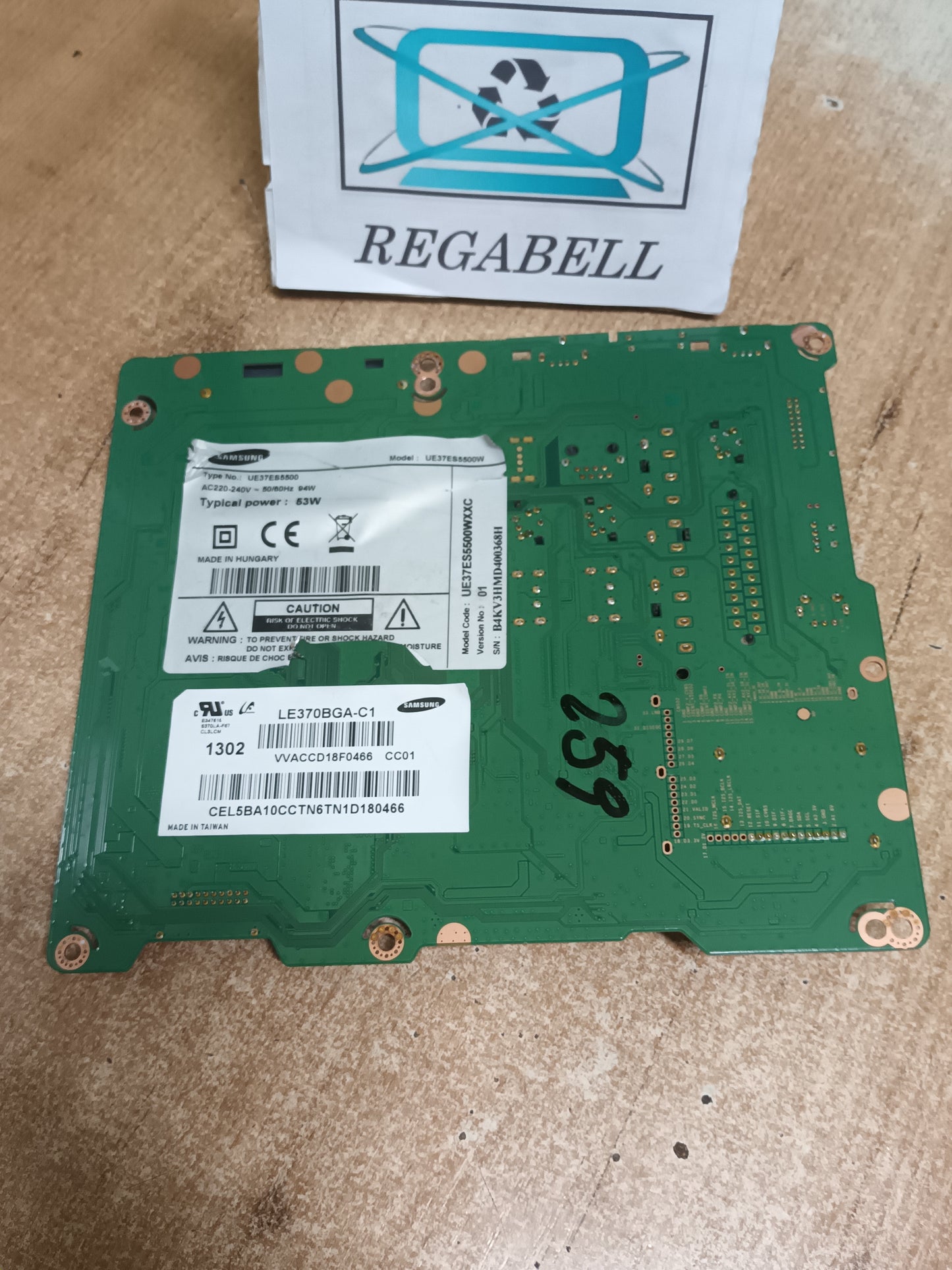 BN94-05562R, DE TV SAMSUNG UE37ES5500W,(ref-259)
