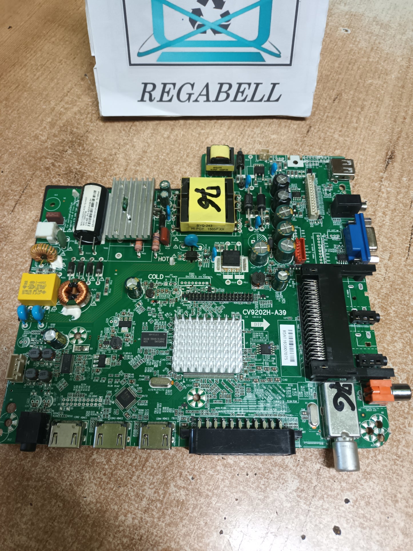CV9202H-A39, DE TV INVES LED-3214HD GR, (ref-76)