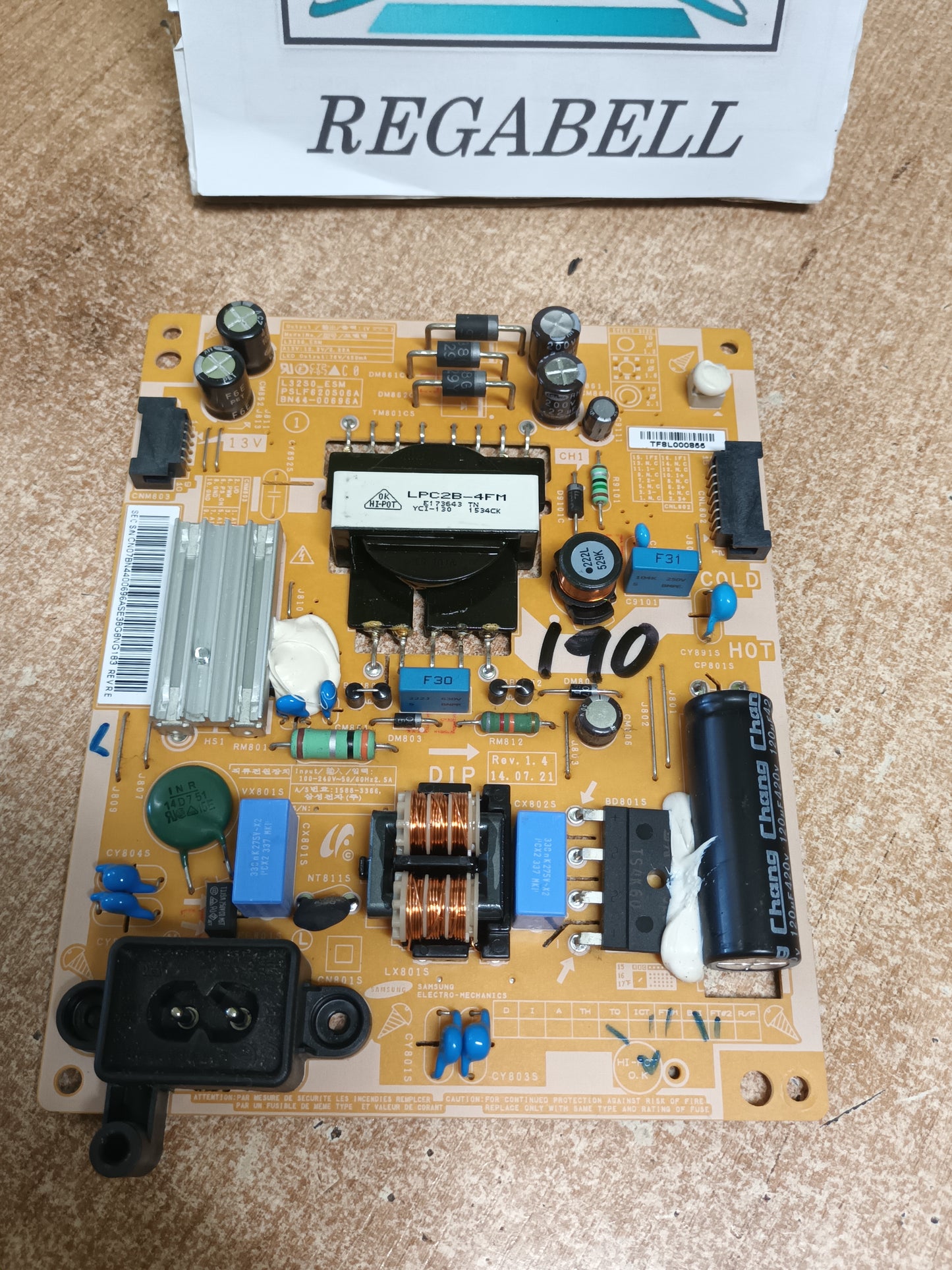 BN44-00696A, DE TV LG 32J4100AW, (ref-190)