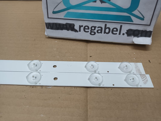 KIT 2 TIRAS LED DESMONTADAS DE TV ENGEL LED 24