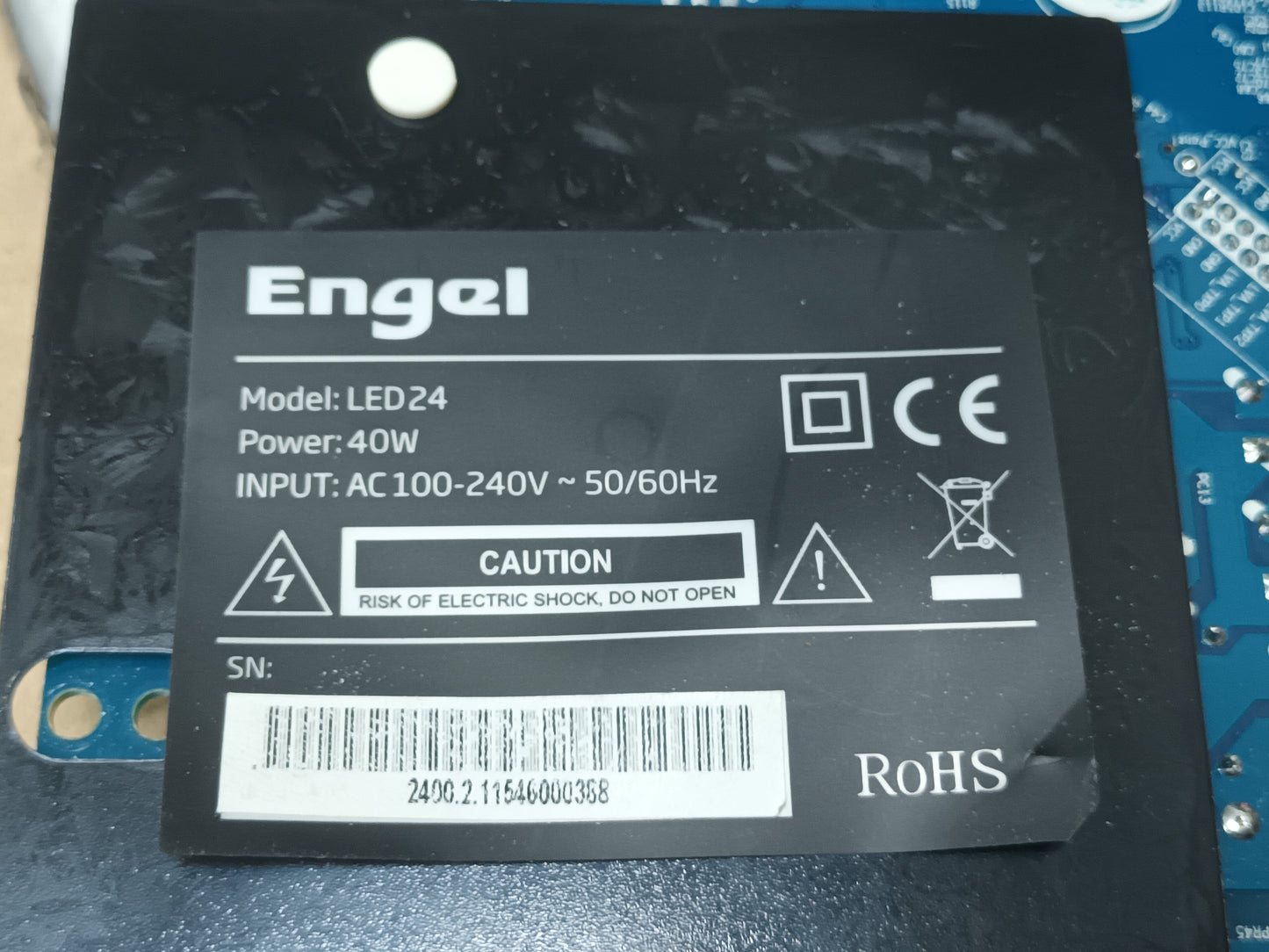 KIT 2 TIRAS LED DESMONTADAS DE TV ENGEL LED 24