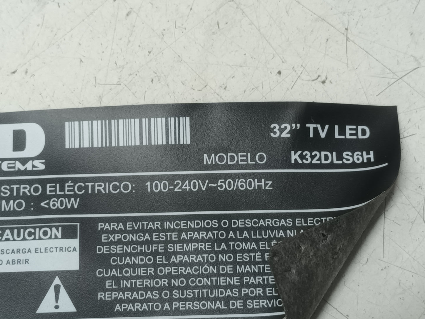 TD SYSTEMS K32LDS6H, KIT TIRAS DE LED, (ref-99)
