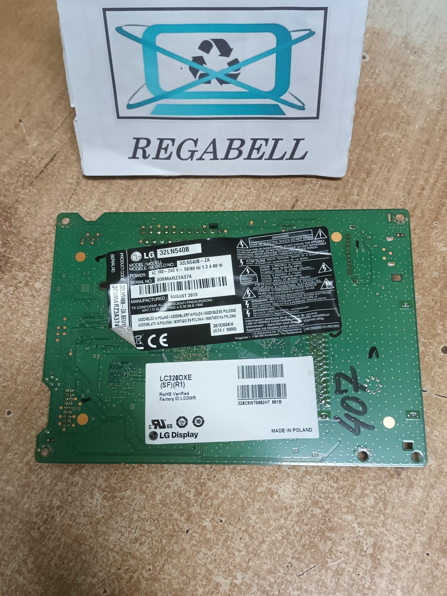 EAX64891403(1.0) DE TV LG32LN540B, (ref-407)