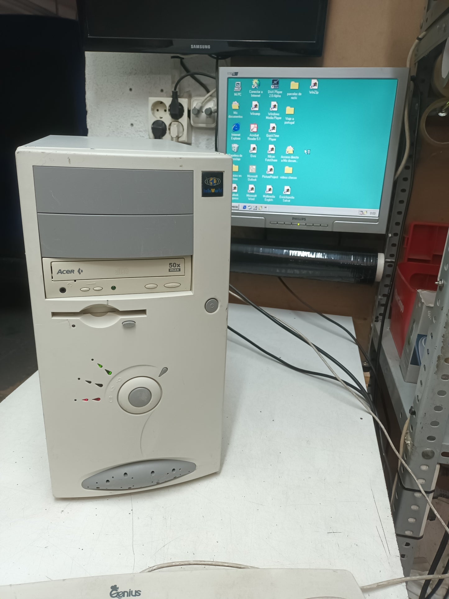 n-20, PENTIUM III, 800MHZ, y WINDOWS 98