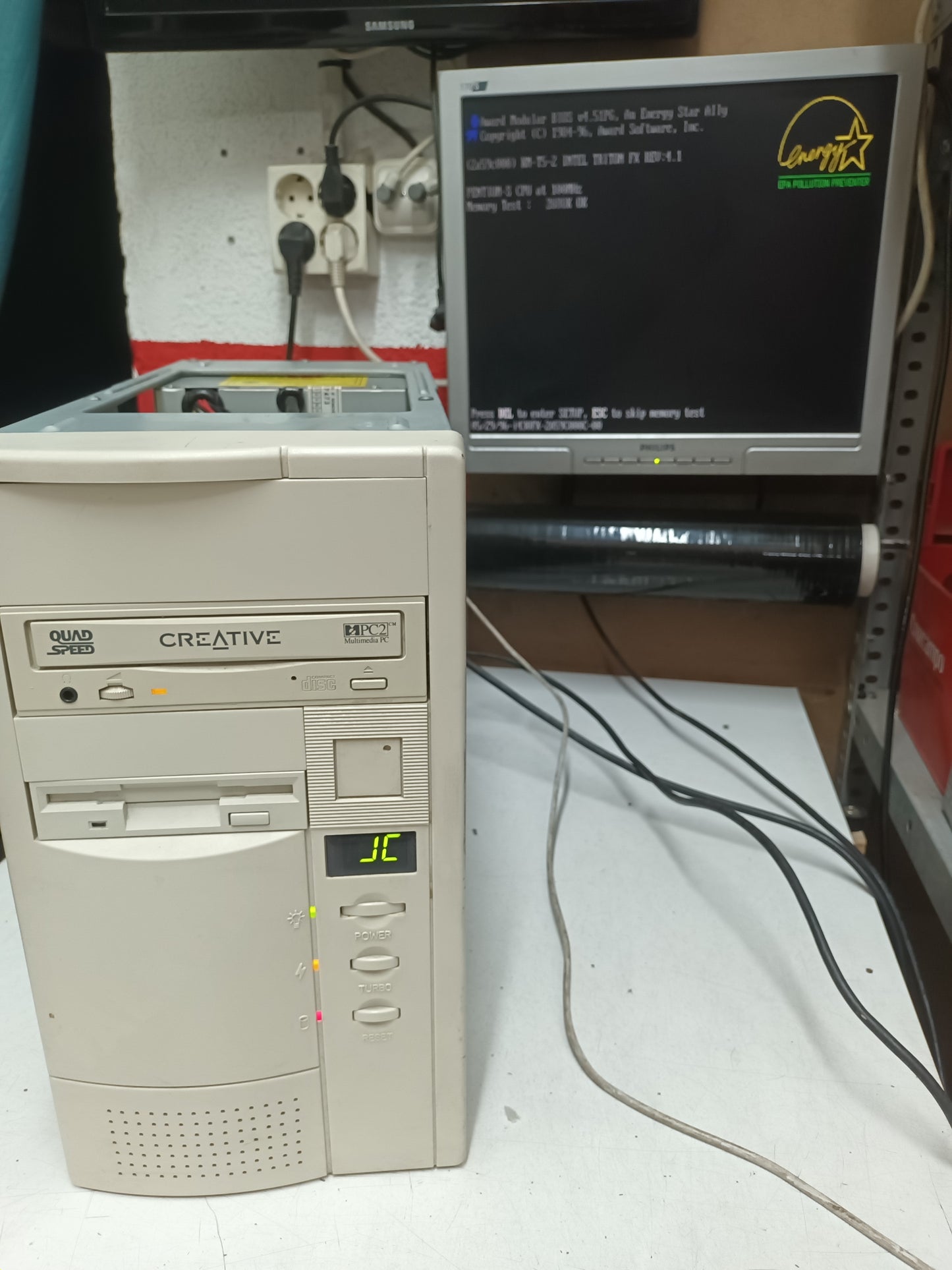 n-21, PC PENTIUM S, 100MHZ