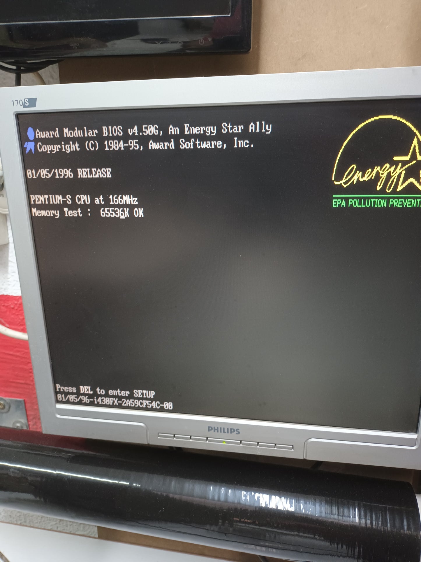 n-32, PC PENTIUM S, 166MHZ