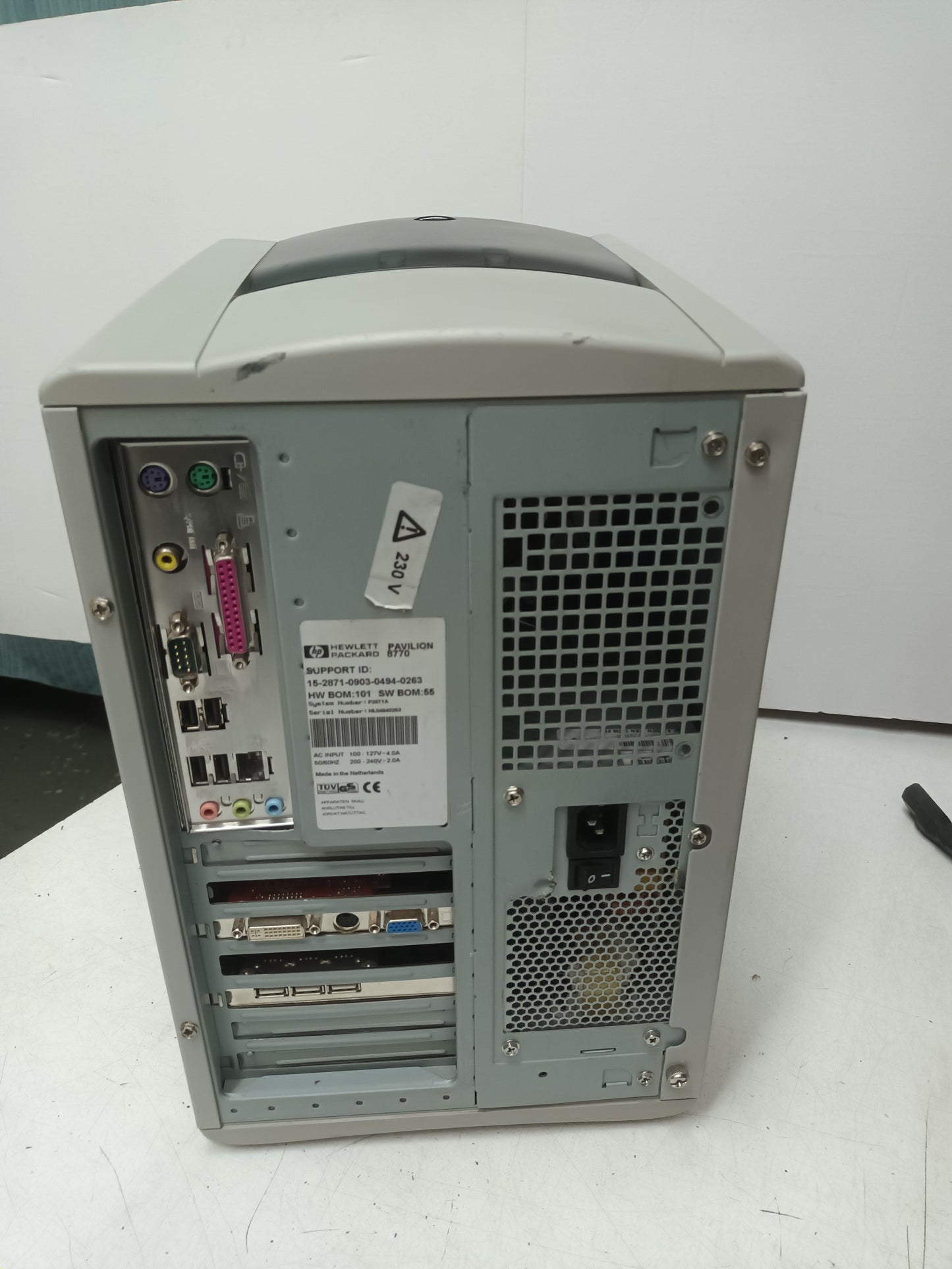 n-42, PC Retro HP Pentium 4, 2.86 GHz