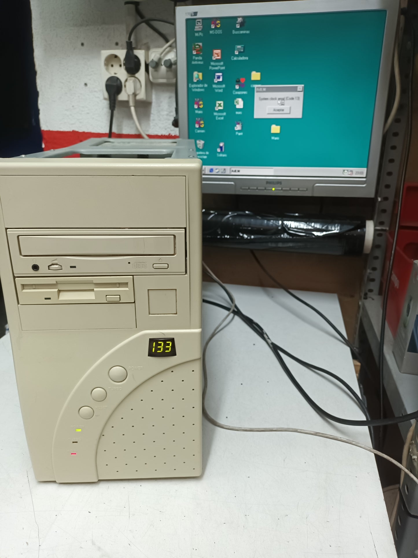 n-49, Pc retro, PENTIUM S, 133mHZ