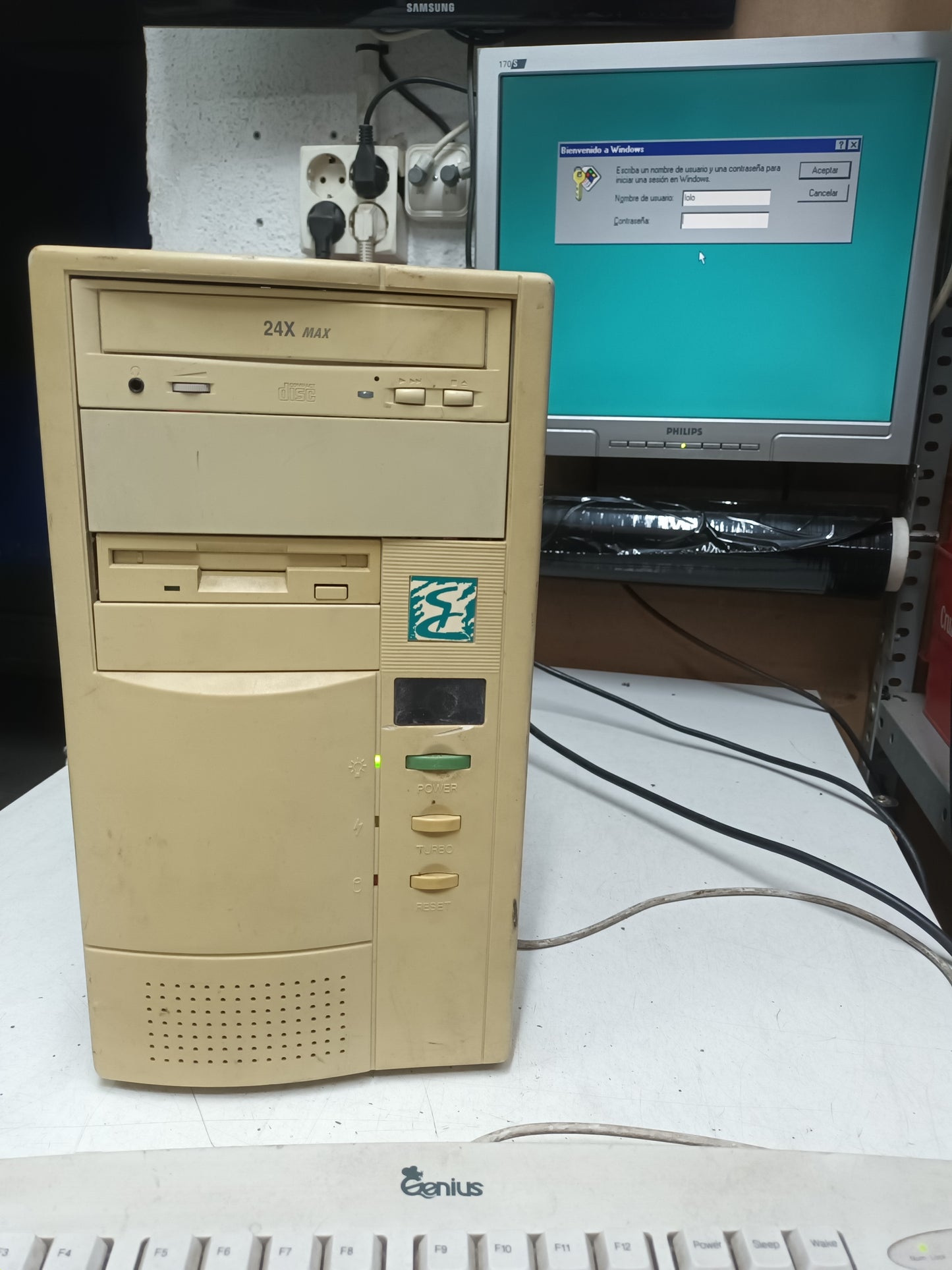 n-51, Pc retro, PENTIUM S, 166mHZ