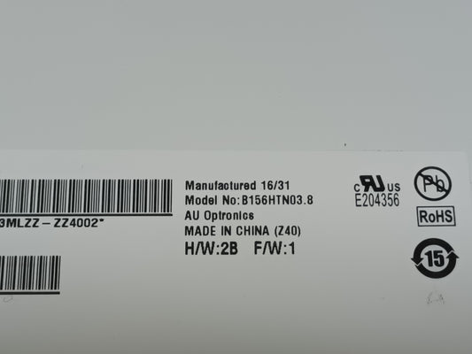 B156HTN03.8, pantalla de portatil, (ref-75)