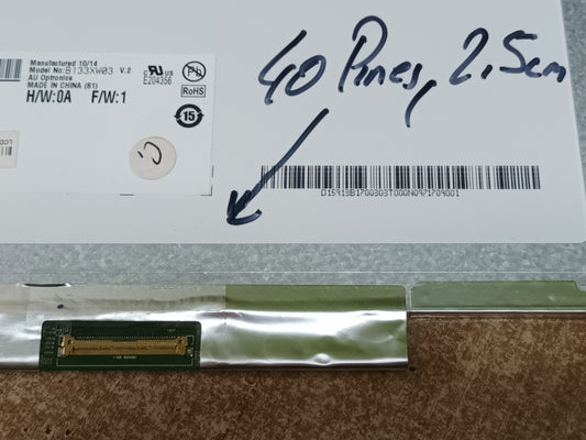 B133XW03 V2, pantalla de portatil, (ref-74)