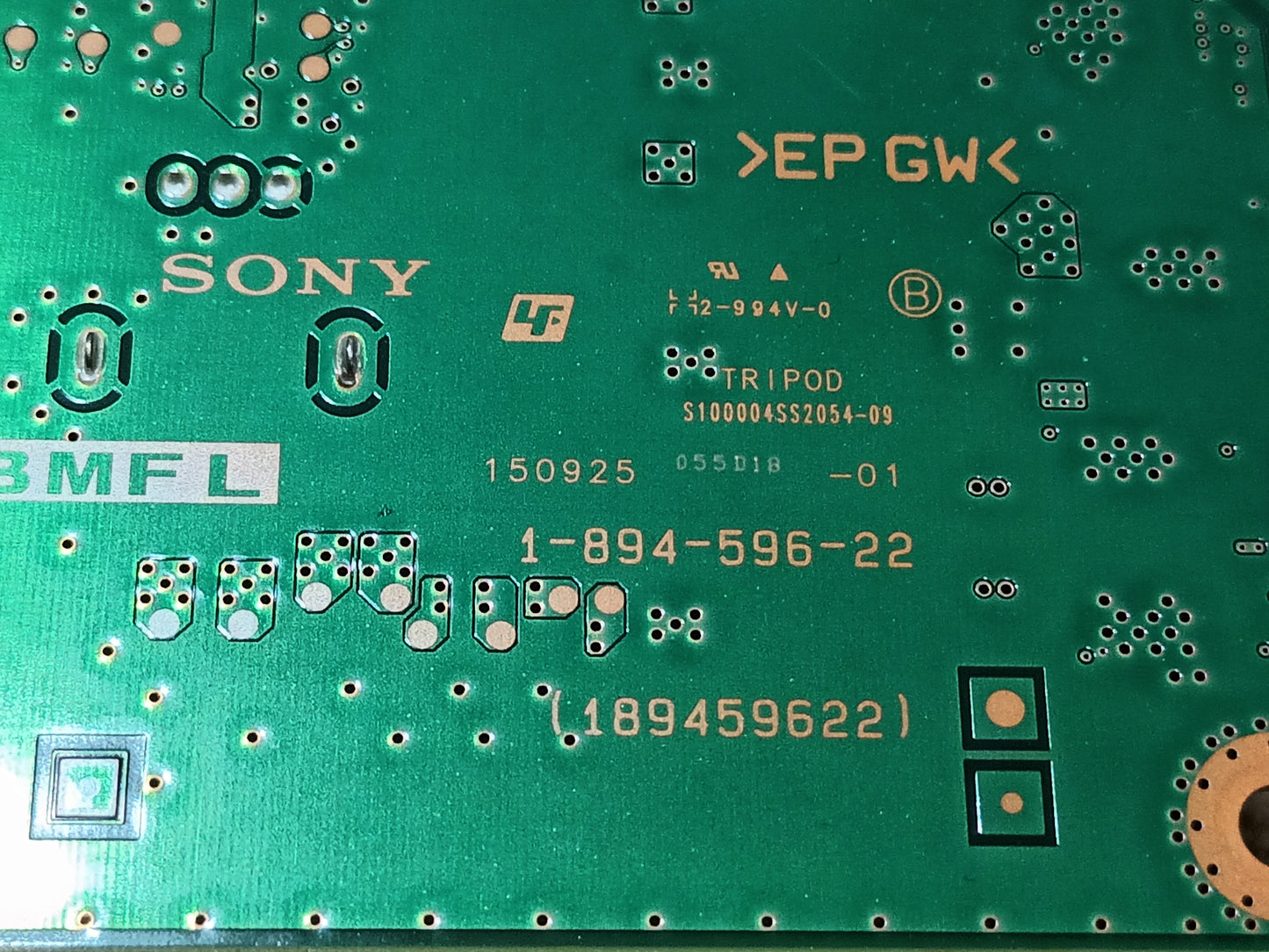 1-894-596-22, de SONY KD-65X8508C