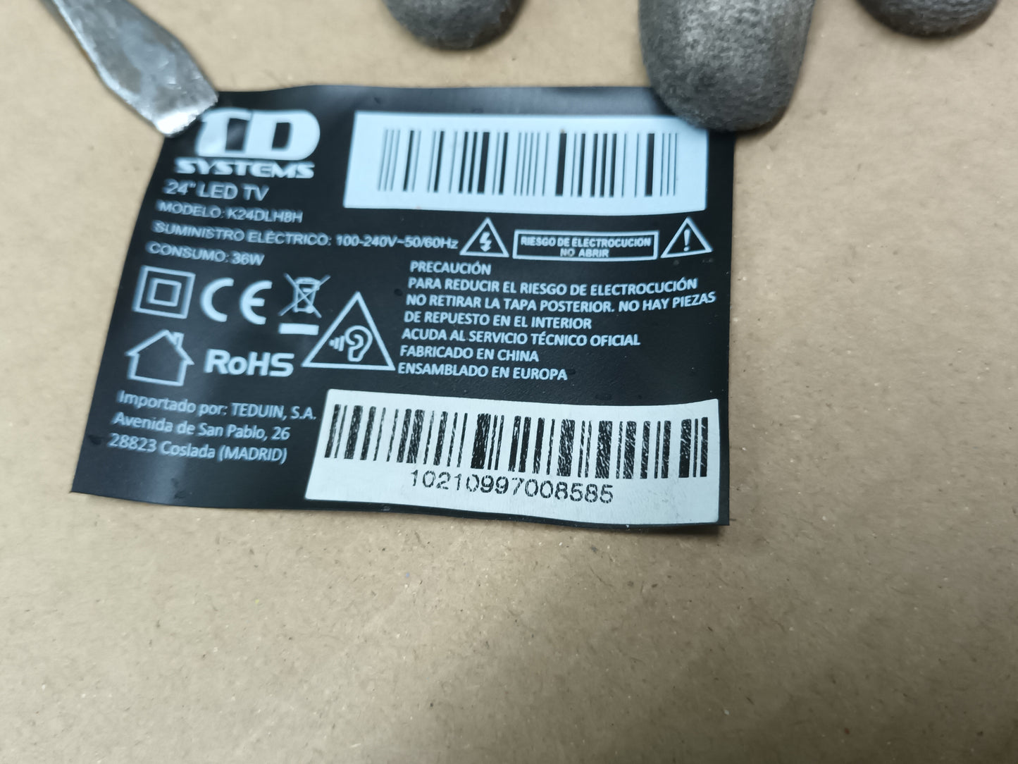 Kit de tira LED de TD SYSTEMS K24DLH8H