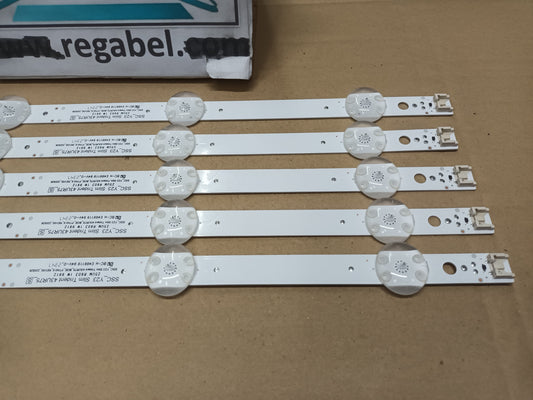 KIT TIRAS LED, 5 UNIDADES, SSC_Y23_SLIM TRIDENT_43UR75