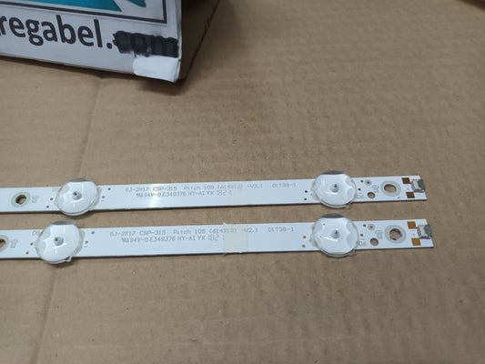 Kit 2 Tiras LED de PHILIPS 32PHT4503/12