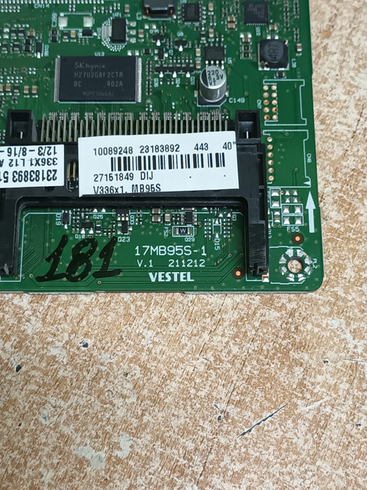 17MB95S-1, de TOSHIBA 40L3433DG