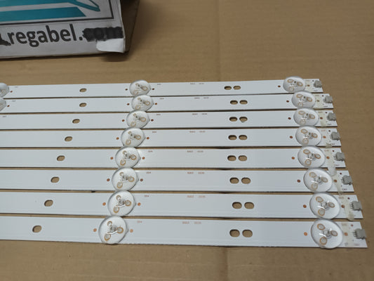 KIT 8 tiras de retroiluminación de TD SYSTEMS K50DLH8US,