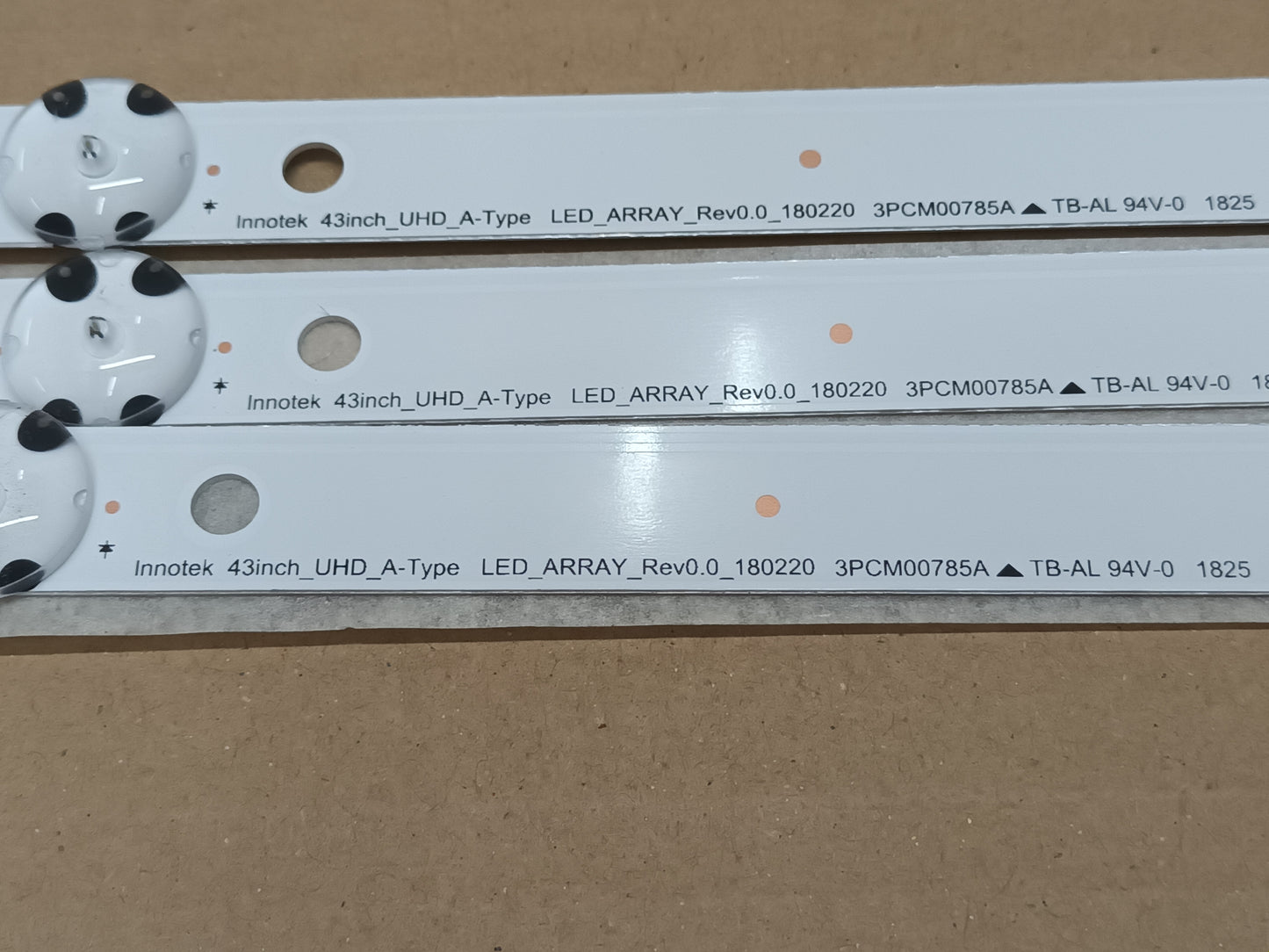 KIT 3 tiras de retroiluminación LC43490063A,