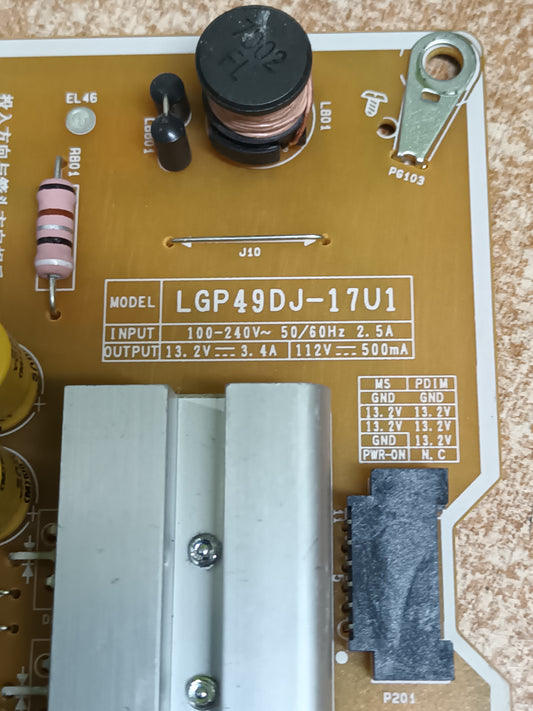 EAX67189201(1.6), de LG49UJ630V