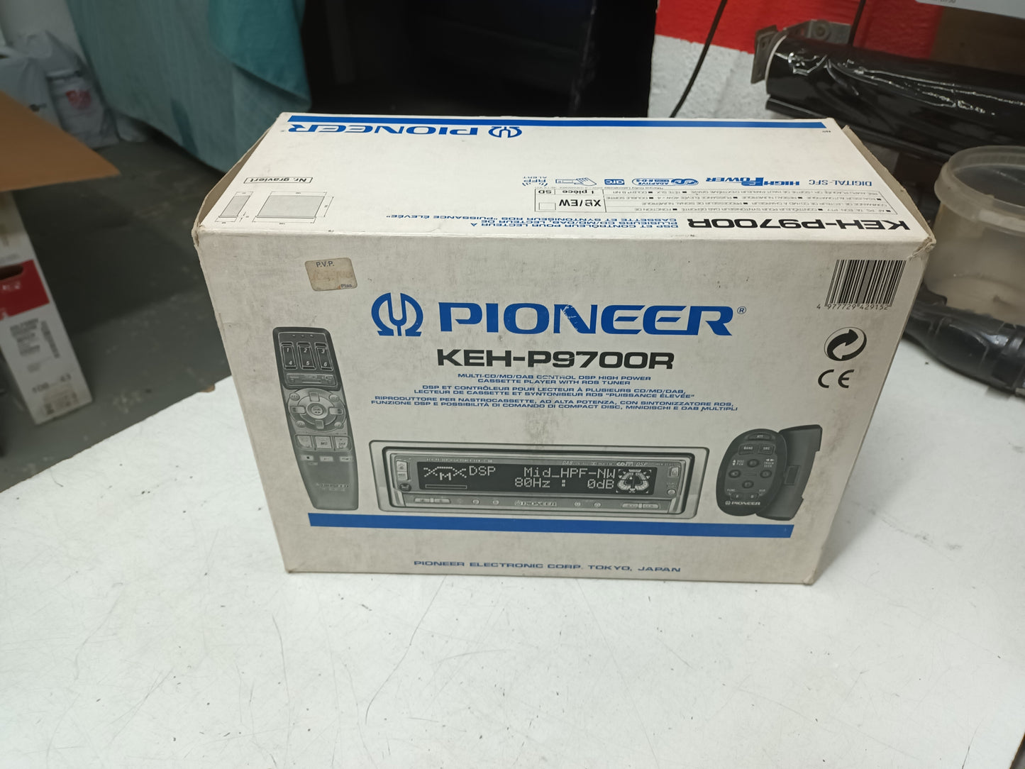 radio casette PIONEER KEH-P9700R, NUEVO SIN USAR