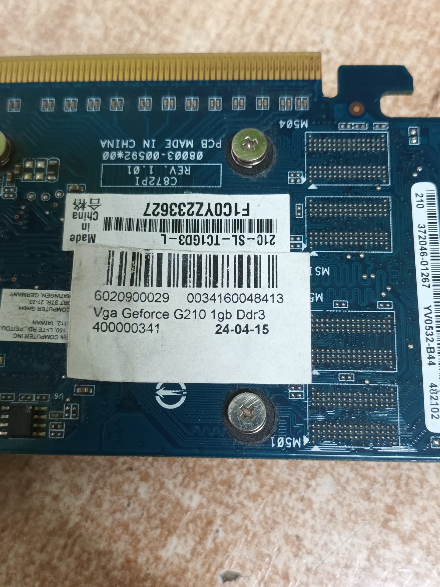 tarjeta grafica Geforce G210 1gb ddr3