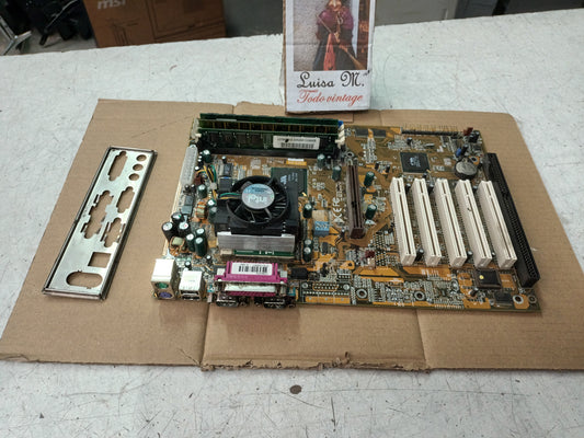 Placa base DFI CA63, Pentium III, 733mhz