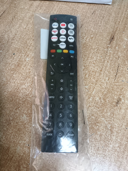 MANDO TV HISENSE 55E6NT, NUEVO SIN USAR, original