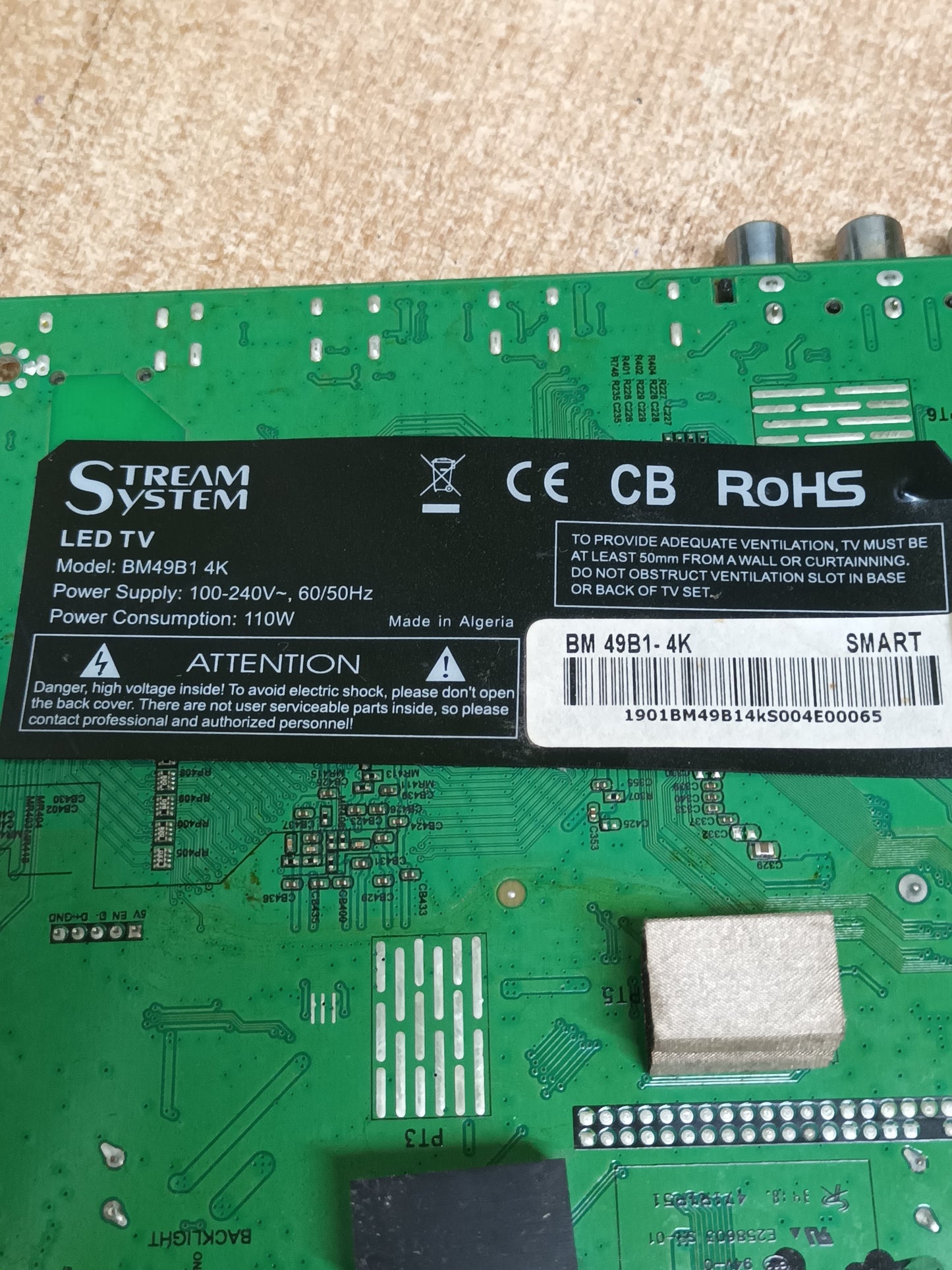 MSD6586-T8E2, de STREAM SISTEM BM49B1 4K