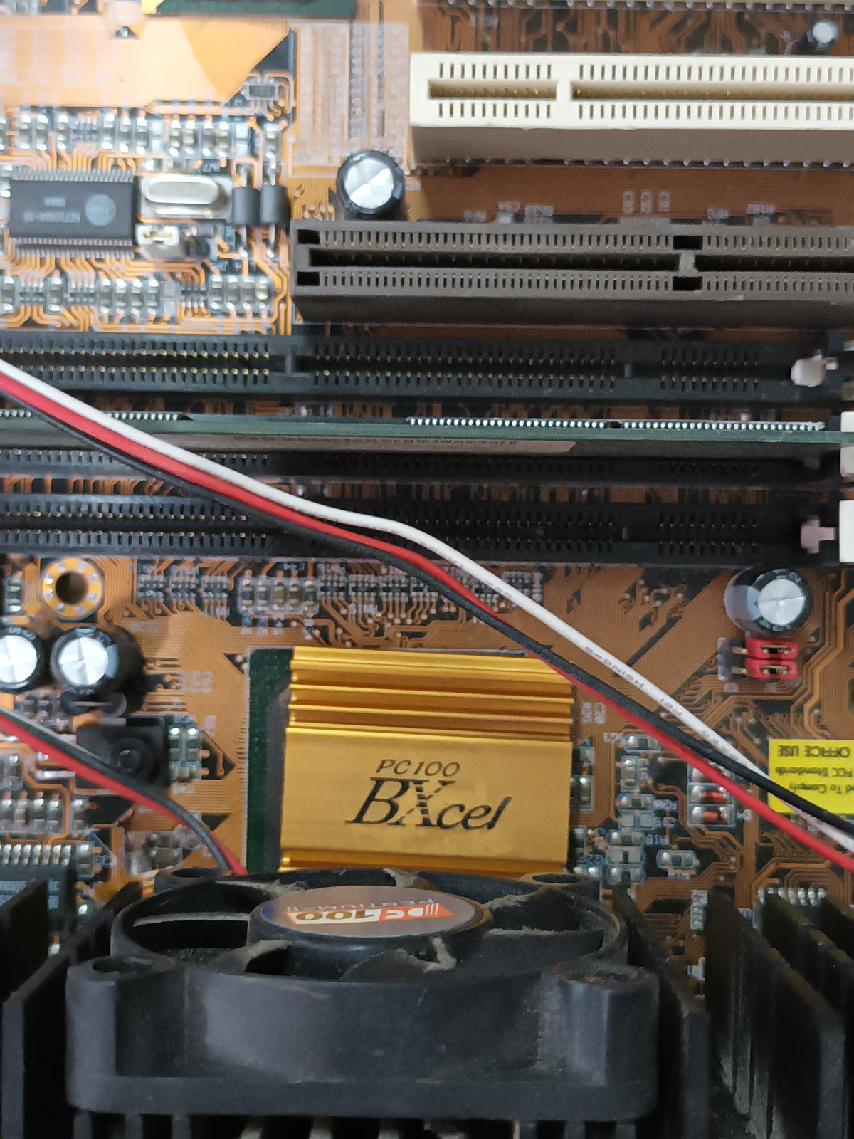 N-45, placa base pc 100BX CEL ,celeron 300Mhz