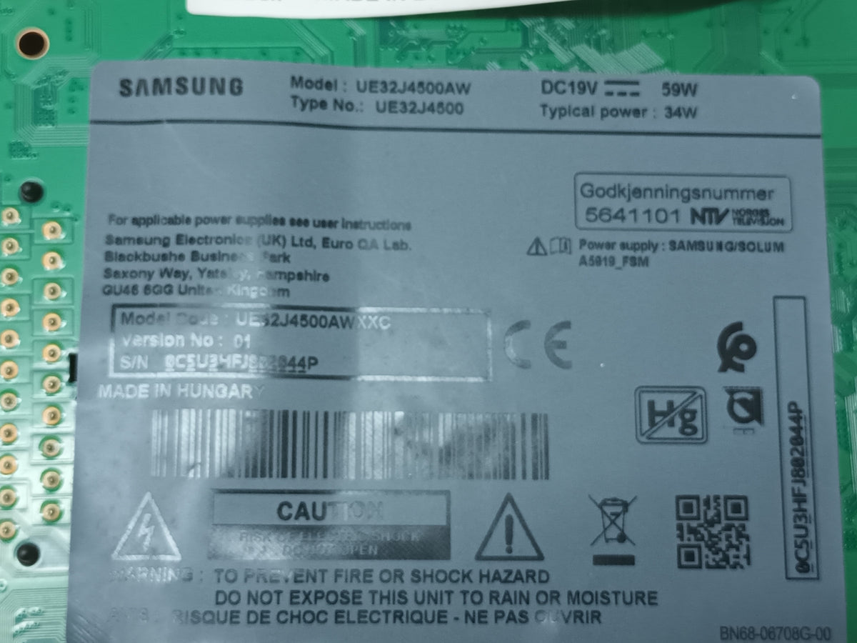 samsung ue32j4500aw, kit tiras de led