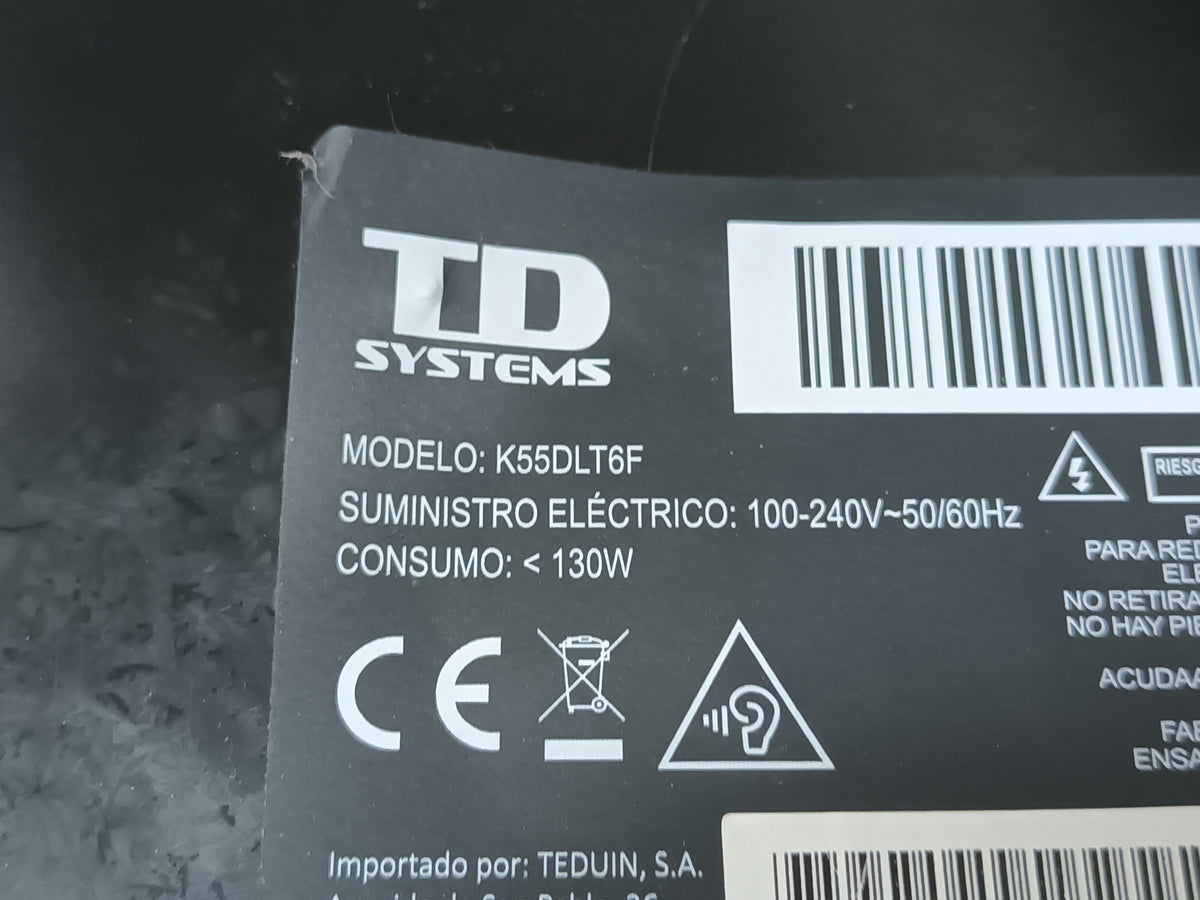 TD SYSTEMS K55DLT6F, KIT TIRAS LED, SKU-152