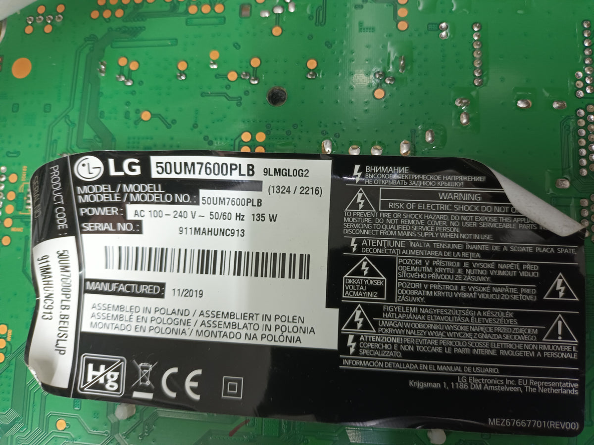 soporte, peana de LG50UM7600PLB