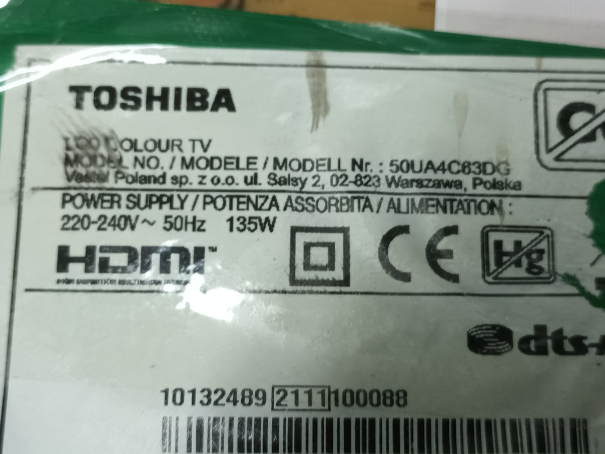 TOSHIBA 50UA4C63DG, KIT TIRAS LED