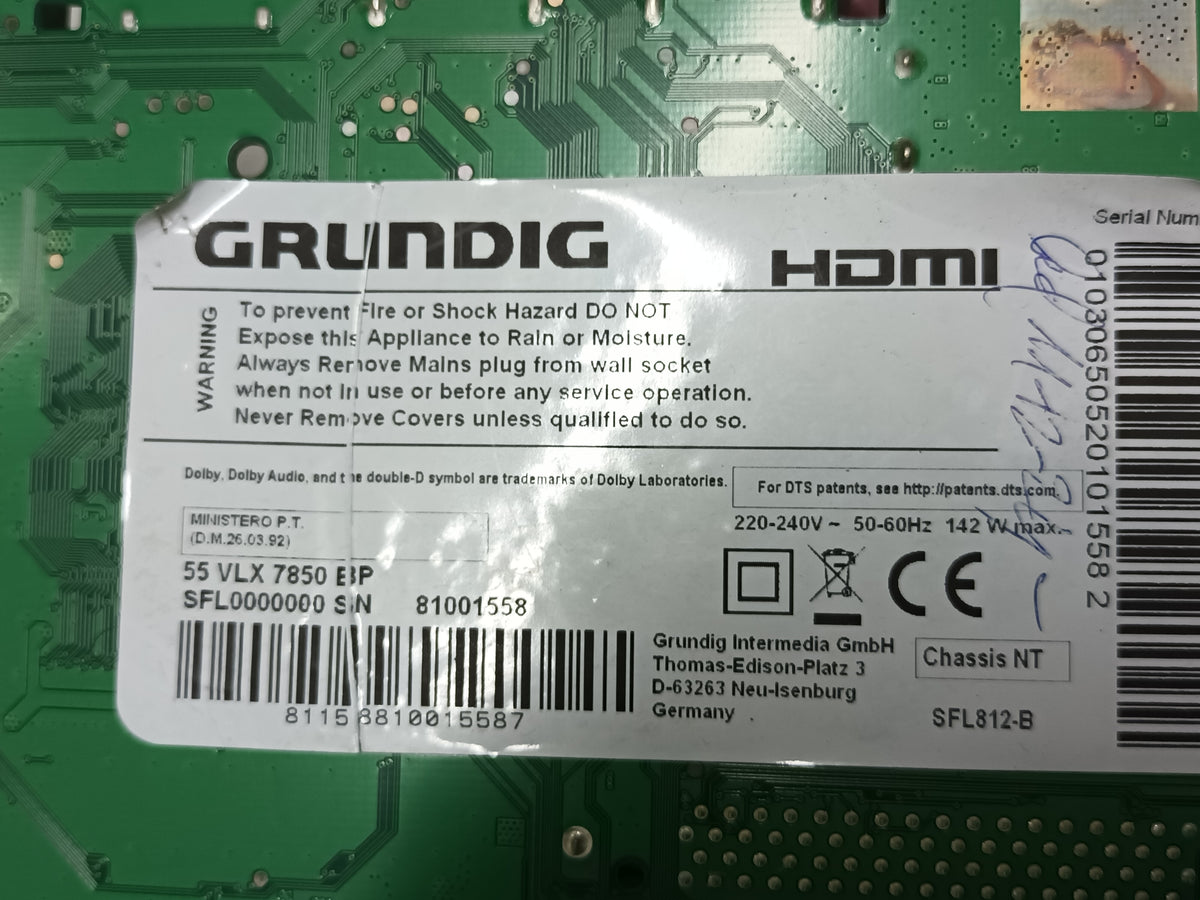 GRUNDIG 55VLX7850BP, KIT TIRAS LED, SKU-210