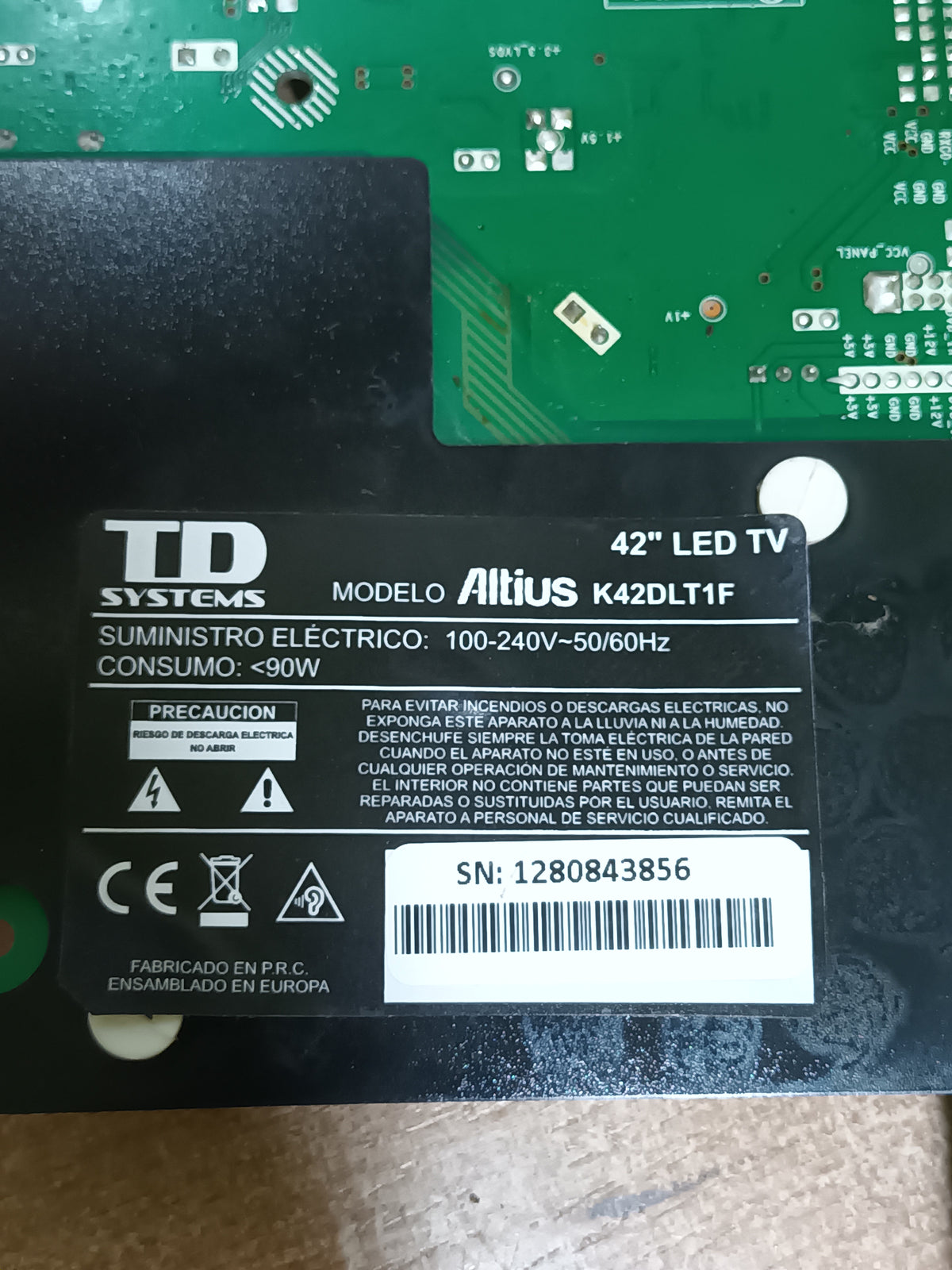 42T34-C01, de TD SYSTEMS ALTIUS K42DLT1F, sku-75
