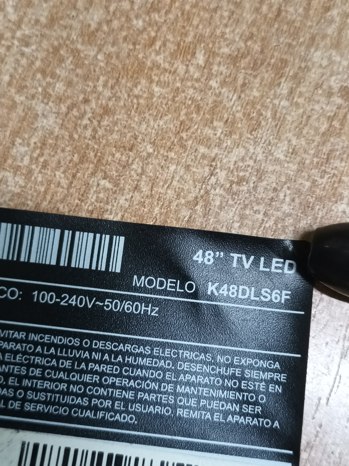 soporte, pies de TD SYSTEMS K48DLS6F