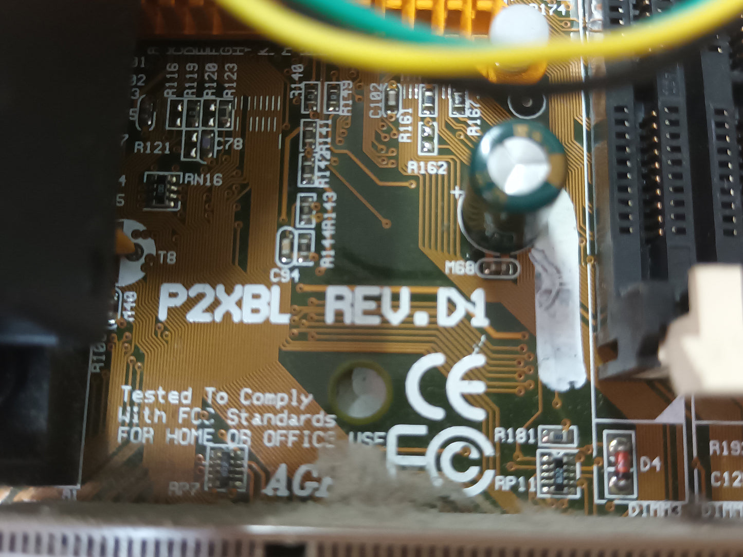Placa base DFI P2XBL, REV. D1, (ref.-9)